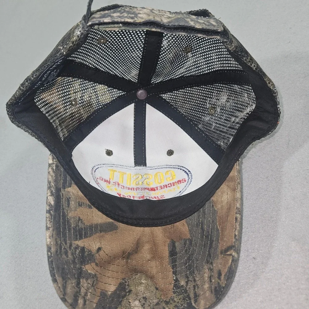 Port Authority Mossy Oak Cossitt Concrete Products Trucker Hat Camo OSFA NWT